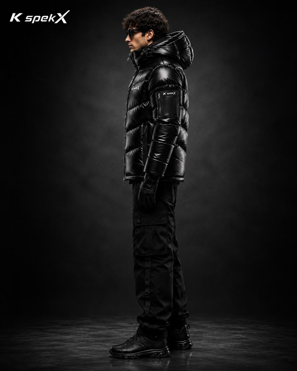 XUp Down Jacket | Men's Premium Shiny Nylon Puffer