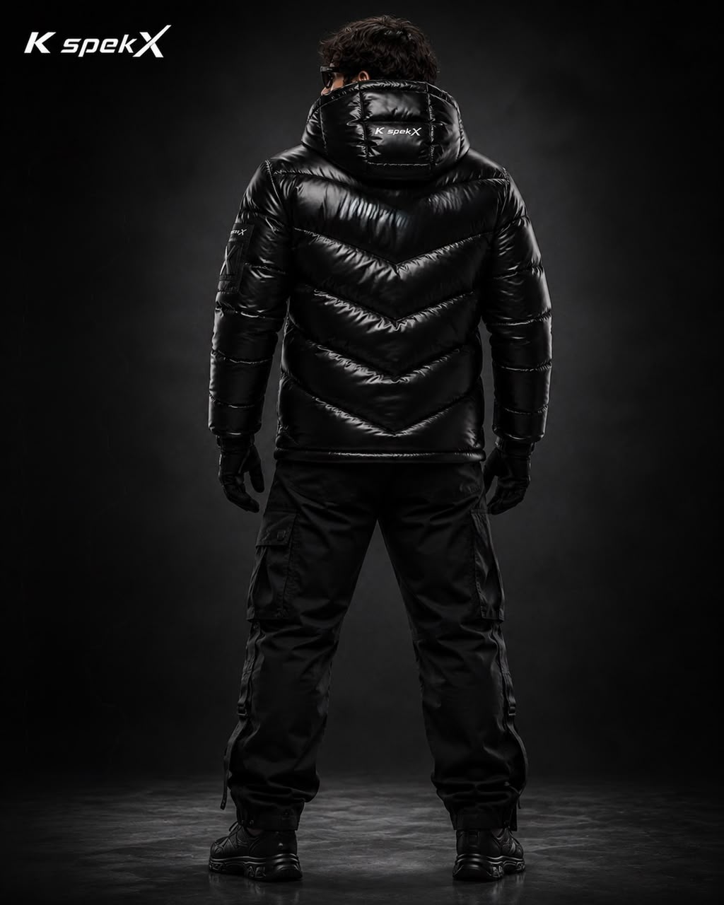 XUp Down Jacket | Men's Premium Shiny Nylon Puffer
